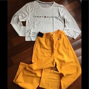 New Unisex champion retro fleece pantsjogger style